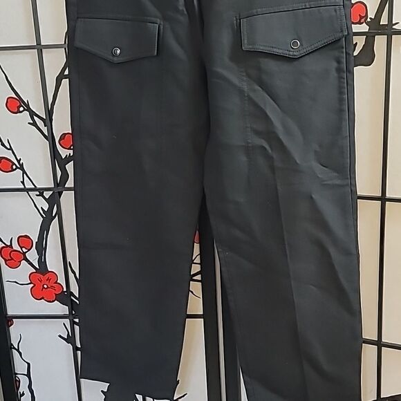 SANDRO Hodei Cargo Black Trouser - Picture 14 of 16